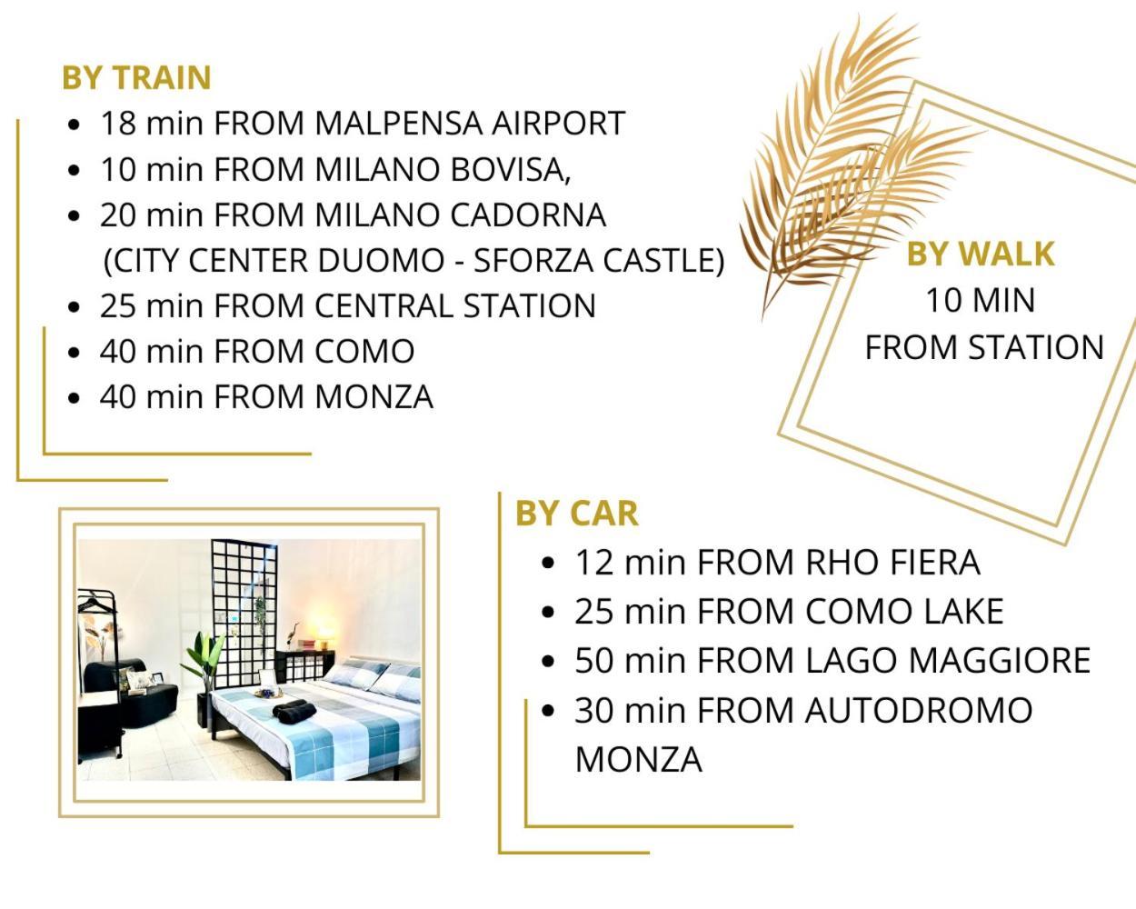 A Due Passi - 1 Milano - Como - Malpensa Aeroporto - Rho Fiera Saronno Ngoại thất bức ảnh